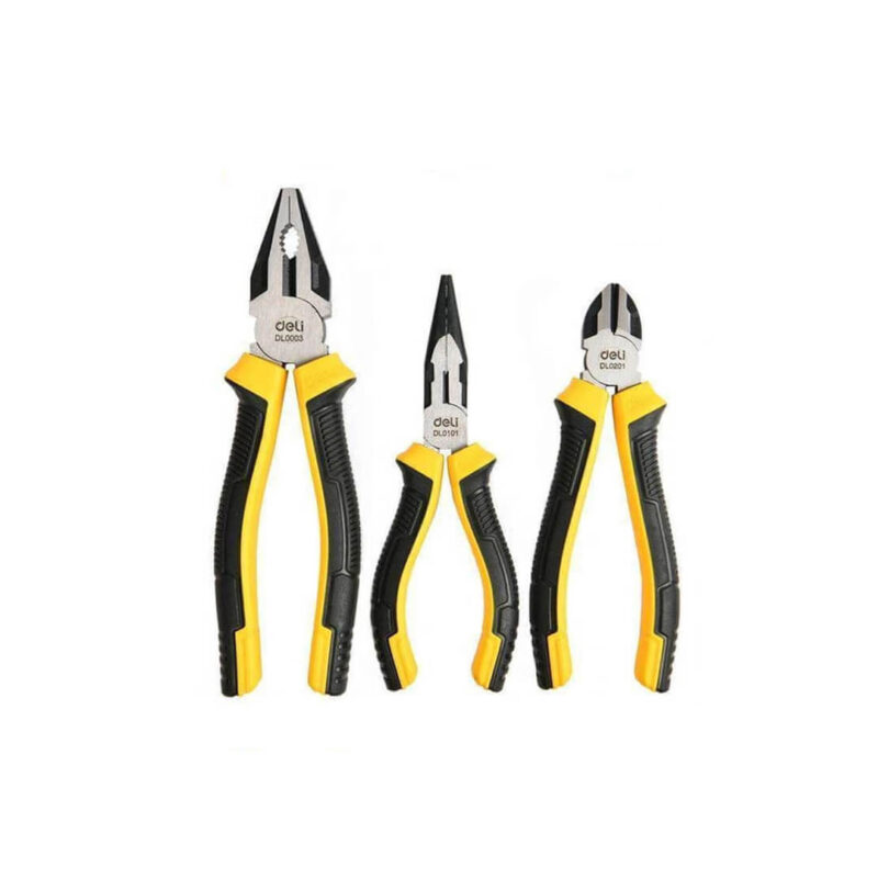 Juego de pinzas amarillo/negro