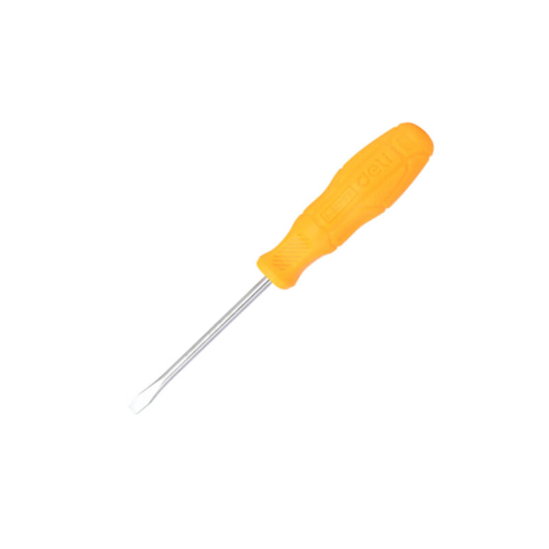 Destornillador plano 5*100(mm) amarillo