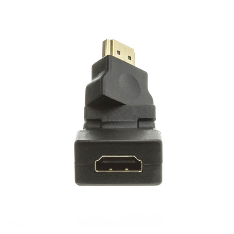 Ficha HDMI con giro 180°