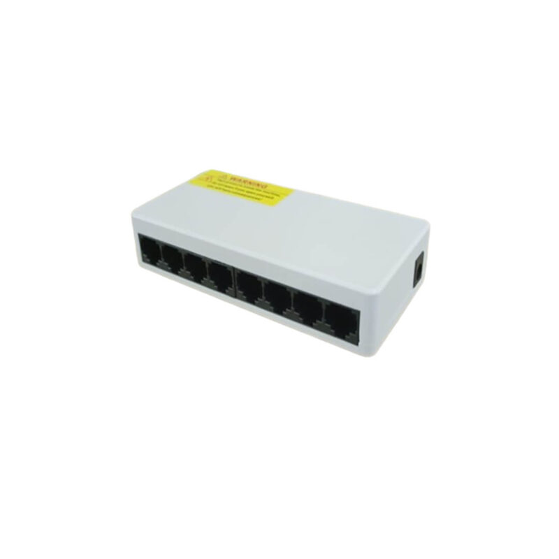 Switch 8 puertos 10/100/1000 mbps plástico