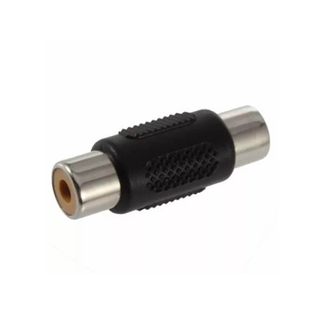 Adaptador RCA hembra hembra