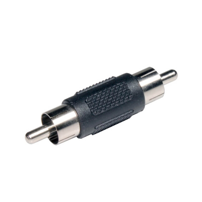Adaptador RCA macho macho