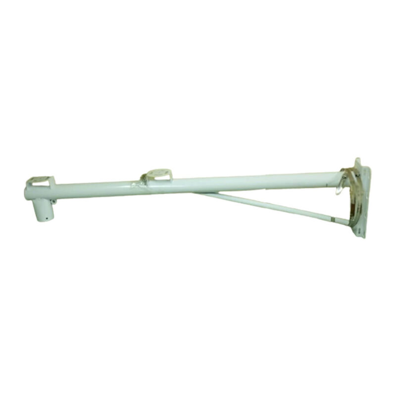 Brazo soporte poste 1m para 2 cámara + 1 domo