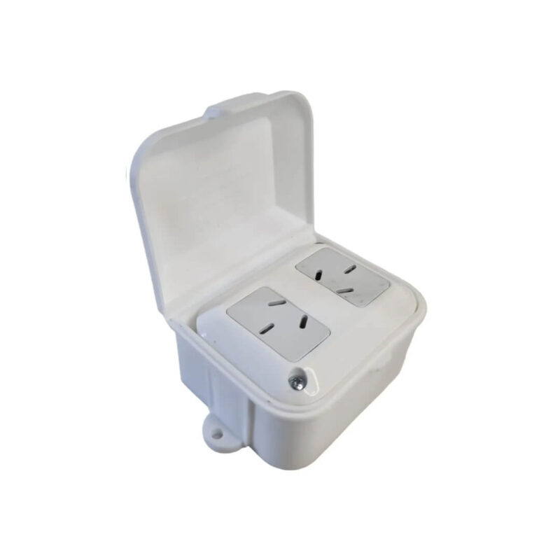 Capsulada De 2 Toma De 20Amp Blanco