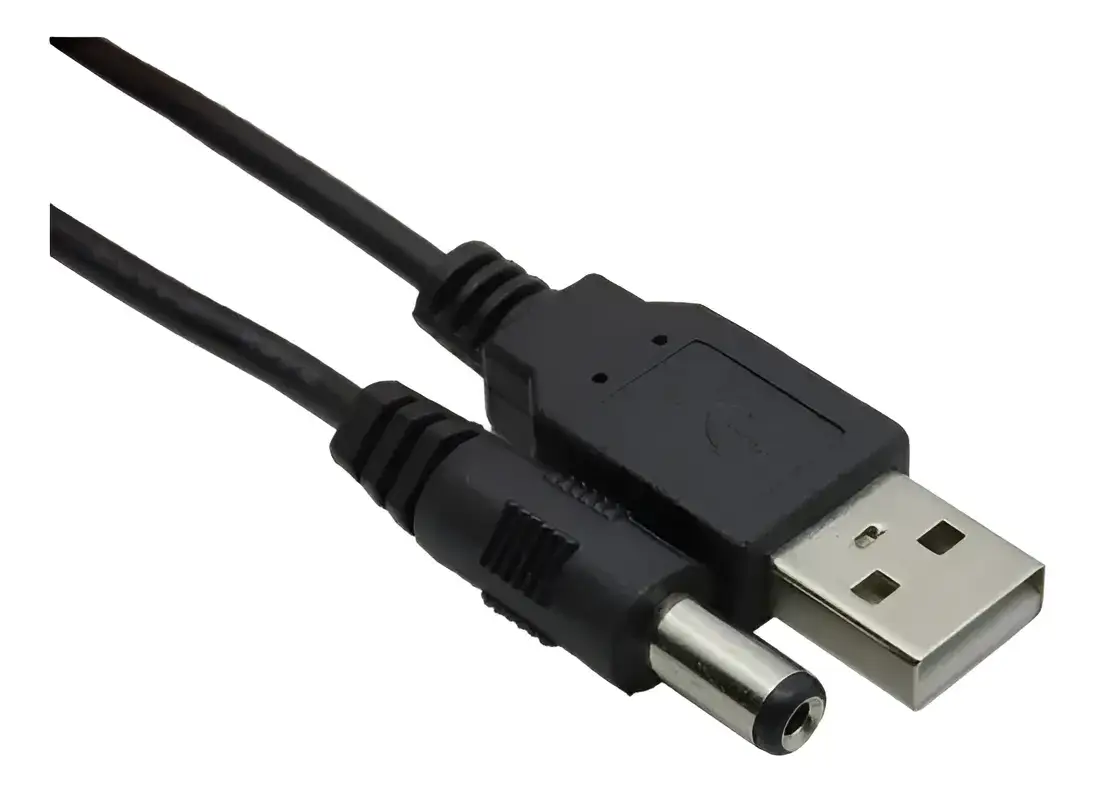 Cable USB - plug macho 1 metro